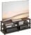 Furinno Turn-S-Tube TV Stand, 3-Tier Open Frame Design Entertainment Center, TV Console for TV up to 46 Inch, Toolless Assembly, for Living Room, Bedroom, Amber Pine