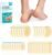 Hydrocolloid Gel Blister Bandages Pads – (Variety Pack) Promifun 32ct Waterproof Adhesive Blisters Bandages – Blister Pads for Heel, Foot, Toe, Feet – Gel Blister Chshions for Prevention & Recovery