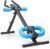 OLIXIS Ab Machine, Ab Workout Equipment for Home Gym, Adjustable Abdominal Trainer for Stomach Workout, Foldable Core Strength Exercise Machine with 440LBS, LCD Display, Knee Protection