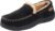 Zigzagger Men’s Moccasin Slippers Memory Foam House Shoes, Indoor and Outdoor Warm Loafer Slippers