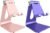Adjustable Cell Phone Stand, Phone Holder,Tablet Stand Dock,Aluminum Desktop Compatible with iPhone 12 iPad,Samsung Galaxy,Google All Smart Phone/Tablets Under 10 in-Rose Gold + Royal Purple