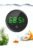 QZQ Fish Tank Thermometer Aquarium Thermometer Wireless Touch Stick Digital Aquarium Thermometer LED Display ±1°F for Monitoring The Fish Tank Aquarium Temperature Accessories (Black)