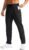 Pudolla Men’s Lightweight Hiking Pants Quick Dry Outdoor Sweatpants with Zipper Pockets for Athletic Workout Casual Travel