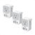 TESSAN European Travel Plug Adapter USB C 3 Pack, PD 20W US to Europe Plug Adapter with 4 AC Outlets 3 USB Ports, Type C Power Adaptor for USA to EU Euro Spain France Iceland Italy Germany Greece