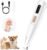 Mcbazel Pet Micro Precision Trimmer, Multifunctional Pet Hair Trimmer Waterproof Rechargeable Shaver with LED Light for Paws Eyes Ears Face Buttocks for Small Dogs and Cats，50dB Quiet Shave.
