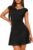 OFEEFAN Womens Dresses Cap Sleeve Cocktail Graduation Formal Party Club Mini Outfits