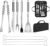 BBQ Utensil Set Stainless Steel Professional Barbecue Accessories Grill Tool with Bag Easy to Carry