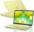 EooCoo for MacBook Neo Case 13 inch 2026 Model A3404, 100% Match Official Color, Anti-Fingerprint & Scratch & Crack, Sturdy Protective Hard Shell Cover Laptop Accessories, Citrus Clear