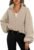AUTOMET Womens Fleece Jackets Zip Up Oversized Sweatshirts Winter Clothes Long Sleeve Crop Sherpa Fall Outfits Fashion