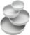 Wilton Aluminum Round Cake Pan Set, 4-Piece for Layered Cakes,Durable, Even Heating, Rust-Resistant, Professional Bakeware, 8, 10, 12 in., Package May Vary
