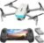 SIMREX Drone with Camera for Adults 4K, Brushless Motor Drones for Kids Beginners,FPV Foldable, Optical Flow & Altitude Hold, WiFi Live Video, Gesture/Voice Controlt,Toys Gifts for Teen Boys (Gray)
