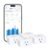 TP-Link Tapo Smart Plug Mini, Matter Compatible, Compatible with Alexa, Google Home & Samsung SmartThings, Energy Monitoring, 15A, UL Certified, 2.4G Wi-Fi Only, Tapo P110M(4-Pack)