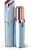 Facial Hair Remover for Women – as Seen on TV Painless Face Shaver – Electric Hair Removal Device for Face Lips Peach Fuzz with Light (Blue)