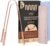 MasterMedi Tongue Scraper with Case Easy to Use Tongue Scraper for Adults, Tongue Cleaner for Oral Care & Hygiene Copper Set of 2 (with Travel Case)