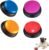 FINEST+ Voice Recording Button for Communication Pet Training Buzzer, 30 Second Record&Playback Dog Toy, Voice Recording Clicker for Cat, Puppy, Pet Trainin, Funny Gift for Study Office Home 4 Pcs