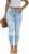 KUNMI Women’s Skinny Ripped Trendy Jeans Distressed Stretchy Denim Pants
