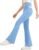JOCMIC Girls Flare Leggings Kids Bell Bottom High Waisted Yoga Dance Flared Bootcut Pants