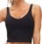 THE GYM PEOPLE Womens’ Sports Bra Longline Wirefree Padded with Medium Support