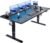HUANUO 71×35 Inch 3-Stage Legs Electric Standing Desk, Large Height Adjustable Office Desk with Brushless Motor, Stand Up Desk with 4 Memory Presets & 2 Hooks, Computer Desk for Home Office, Black