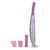 Panasonic Women’s Facial Hair Remover and Eyebrow Trimmer with Pivoting Head, Includes 2 Gentle Blades for Brow and Face and 2 Eyebrow Trim Attachments, Battery-Operated – ES2113PC