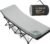 CYMULA Camping Cot Mattress 2in Memory Foam Sleeping Pad,Soft Warm Non-Slip Camping Mattress Topper with Retaining for Adults,Portable Roll up Pad for Travel（only Mattress）