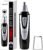 Ear and Nose Hair Trimmer Clipper – 2026 Professional Painless Eyebrow & Facial Hair Trimmer for Men Women,Battery-Operated Trimmer with IPX7 Waterproof,Dual Edge Blades for Easy Cleansing Black