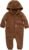 Carhartt baby-boys Long-sleeve Hooded Zip-up Footless Jumpsuit One-piece Hoodie