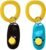 SunGrow 2-Pack Dog Clicker for Training with Wrist Bands, 2 Inches Multicolor, Pet Cat Dog Training Clickers & Behavior Support, Convenient and Effective Clicker Training Tools for Puppy or Cat