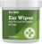 Pet MD Dog Ear Cleaning Wipes – Otic Cleanser for Dogs, Soothing Ear Care with Aloe Vera & Eucalyptus, Regular Wipes, 100 Count