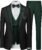 MAGE MALE Men’s 3 Piece Suit One Button Slim Fit Formal Wedding Prom Tuxedo Suits Party Dinner Blazer Vest Pants Set