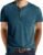 Uposiut Mens Henley Shirts Short Sleeve Mens Shirts Casual T Shirt Pocket Tee Shirts