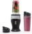 Ninja Fit Compact Personal Blender, Portable Blender for-Smoothies, Shakes, Food Prep, and Frozen Blending, 700-Watt Base, (2) 16-oz. Cups and Spout Lids, Black QB3001SS