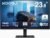 KOORUI New 23.8″ FHD 1080p Computer Monitor, 144Hz IPS Ultra-Slim Anti-Glare Screen, HDMI & VGA Ports, Adaptive Sync, TÜV Low Blue Light, VESA 100x100mm, Tilt Adjustment, Black, E2411K