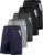 5 Pack Men’s Athletic Gym Shorts with Pockets Quick Dry Activewear Workout Running Shorts for Men
