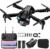 Drone with Camera 1080P HD, Mini Drone for Beginners Kids Adults, RC Quadcopter with 2 Batteries, Carrying Case, Stable Hover, Trajectory Flight, Gravity Control, One Key Take Off/Land, Black