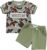 Summer Toddler Baby Boy Clothes Aunties/Mamas Boy Outfits 3 6 12 18 24 Months 2T 3T 4T Short Sleeve Tops Shorts Set
