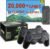 LIUWEI New Retro Gaming Console & Game Stick Pro – 20,000+ Classic Video Games, 23 Emulators, Dual Wireless Controllers, 4K HDMI Output, Plug & Play, Compatible with TV, PC, Projector, 64GB