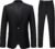 Mens Suit 2 Piece Suits for Men One Button Slim Fit Solid Jacket & Pants Tuxedo Set Business Wedding Party