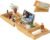 Bathtub Caddy Tray for Tub,Foldable Bath Table Trays,Bamboo Shelf with Book and Wine Glass Holder,Bathroom Accessories Suitable for Luxury Spa or Reading,Natural