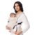 Momcozy Baby Carrier – Ergonomic, Cozy and Lightweight Carrier for 7-45lbs, Effortless to Put On, Ideal for Hands-Free Parenting, Enhanced Lumbar Support, Purehug for Infant to Toddler, Khaki