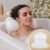 Bath Pillow Luxury Bathtub Pillow, Extra Soft & Comfortable Bath Pillows for Tub Head Neck and Back Support, with 4D Air Mesh Cushions & Non-Slip Suction Cups – Bath Accessories Spa Gifts for Women