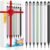 Stylus (7 Pcs), 2-in-1 Stylus Pen for Touch Screen, High Precision and Sensitivity, Suitable for iPad/iPhone/Samsung/Android Smartphone and Tablets, Compatible with All Touch Screen (Multicolor)
