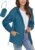 TCOT Womens Rain Jackets Waterproof Windbreaker Jackets lightweight Portable Rain Coat