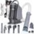 Dog Grooming Kit, FurEase Dog Grooming Vacuum with Dog Clippers for Grooming, 13000Pa Powerful Dog Vacuum for Shedding Grooming with 5 Pet Grooming Tools