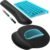 KTRIO Ergonomic Keyboard Wrist Rest and Mouse Pad with Wrist Rest Set, Memory Foam Wrist Support for Typing, Gaming, Office and Home Use, Black
