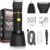 Qreeyx Manscape Body Trimmer for Men, 3 in 1 Men’s Grooming Kit with Pubic/Nose Hair Trimmer & Ball Shaver for Nose/Balls/Groin/Legs/Chest Hair Removal, LED Display, IPX6 Waterproof, Gifts for Him Dad