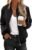 Zeagoo Women’s Bomber Jacket Casual Coat Zip Up Spring Fall Clothes with Pockets S-XXL