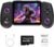 RG43H Pro Retro Handheld Game Console,Dual Game System with Powerful RK3562 Chip,4.3 Inch IPS Screen Retro Gaming Console,30+Emulators,Vibration Motor,HDMI TV Output,4000mAh Battery-64GB Black
