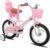 JOYSTAR Little Daisy Kids Bike for Girls Boys Ages 2-7 Years, 12 14 16 Inch Girls Bikes with Doll Bike Seat & Streamers, Boys Bike with Flag & Number Plate, Multiple Colors