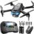 Drone with Camera – Drone with Screen on Controller for Beginners, Foldable Remote Control Quadcopter with Gesture Control, 3D Flip, One Key Start, Emergency Stop, 2 Batteries, Easier to use